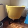 IKEA HERRAKRA Armchair Dark Yellow Image 3