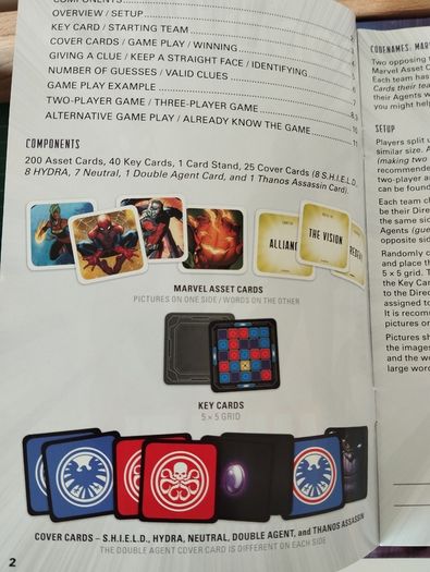 Codenames Marvel Edition