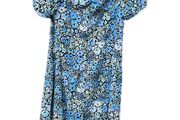 Blue Floral Dress