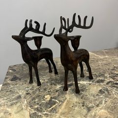 Reindeer candlesticks