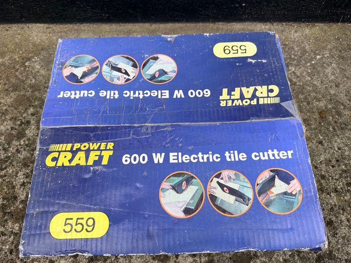 600W electric wet tile cutter - new in box