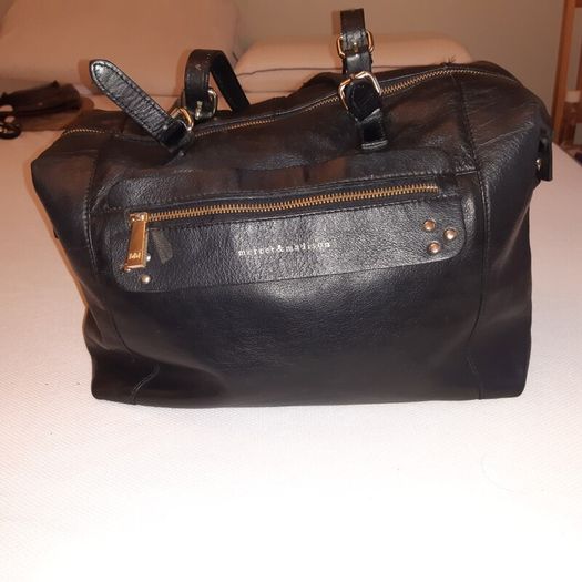 large leather handbag mercer & Madison