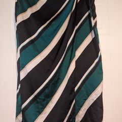 Perfect for Summer. Stunning wrap effect multi colour midi skirt