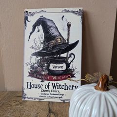 Halloween sign - witchery