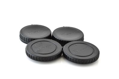 Nikon N1 body and rear lens caps X 2
