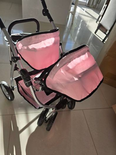 Silver Cross Twin Wave Baby Doll Double Stroller