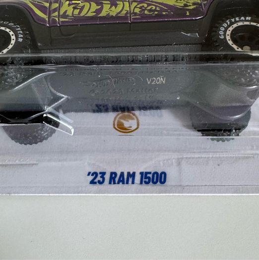 Hot Wheels 2026 Super Treasure Hunt '23 Dodge Ram 1500 Short Card STH