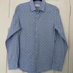 Casual Friday Mens Anton Shirt - Blue - Size S
