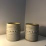 Candle holders set designer Nordic scandi Image 2