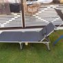Sunbed Garden Bed Foldable with shade Image 2