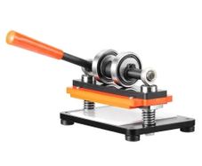 Leather Cutting Machine, 18 x 10 cm Embossing Plate Manual Die Cutter, 1.2 cm Pressure