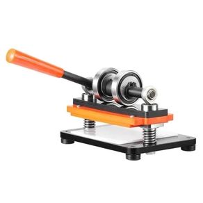 Leather Cutting Machine, 18 x 10 cm Embossing Plate Manual Die Cutter, 1.2 cm Pressure