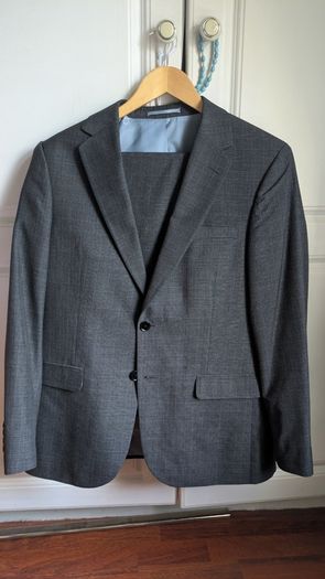 Charcoal suit