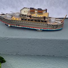 vintage tin plate toy