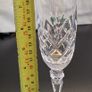 Galway Irish Crystal Clarendon Champagne Flutes Pair Vintage Irish Crystal Image 6