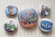 Toy Story Button Badge Pins