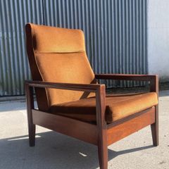 Mid Century Lounge Chair - The Vintage Furniture Warehouse and Showroom Open Saturday 20th June 12 til 4pm  Eircode R95T227