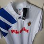 Adidas Replica Real Zaragoza 1992 A Brehme Retro Jersey BNWT Image 2