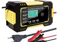 main image for ad 12V Intelligent Car Motorcycle Battery Charger Overheat Overcharge Multiple protection with LCD Display Car Charger Accessories