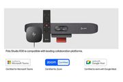 POLY BUNDLE: Studio USB R30 + HP G5 Poly Studio R30 Audio &amp; Video Bar with USB-C Dock G5  Compatible with Zoom Microsoft Teams