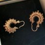 Real gold earrings stamped childs Creote Image 10
