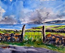 Dingle peninsula watercolour