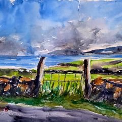 Dingle peninsula watercolour