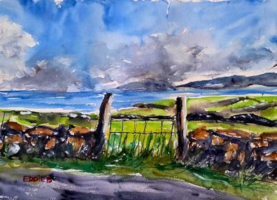 Dingle peninsula watercolour