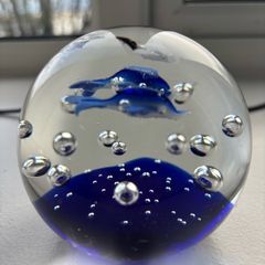 X2 vintage beautiful glass paper weights these sell for up to and over 125 each I'm selling 2 for 100 over 30 years old