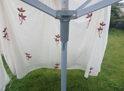 Stunning Pair of Full Length lined Curtain
