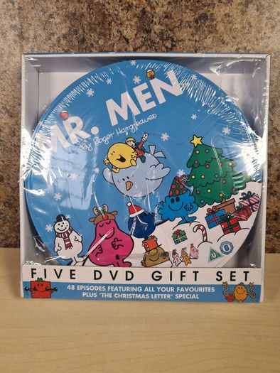 Mr Men Dvd Box Set Gift Set Tin 5 Discs Roger Hargreaves Brand New