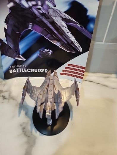 star trek eaglemoss je hadar battlecruiser