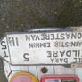 old road  sign Image 2