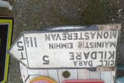 old road  sign