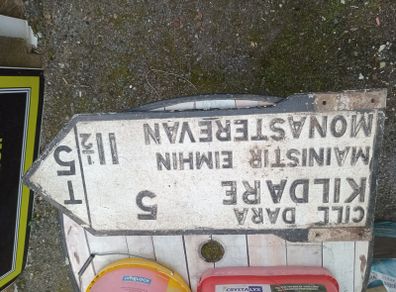 old road  sign