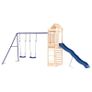 Outdoor Playset Solid Wood Pine Image 2