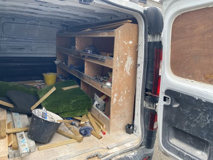 Van shelving - Long wheel base