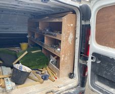 Van shelving - Long wheel base