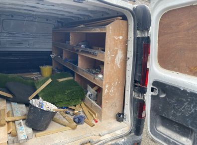 Van shelving - Long wheel base