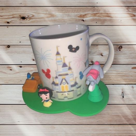 Disney World Mug and Coaster Set by Jerrod Maruyama