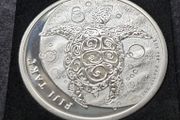 Fiji 2012 Taku 2 Dollars 1oz Silver Coin
