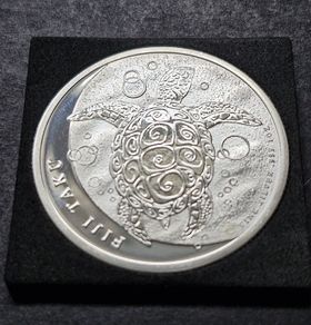 Fiji 2012 Taku 2 Dollars 1oz Silver Coin
