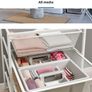 ikea Jonaxel Storage combination, white, 50x51x104 cm Image 4