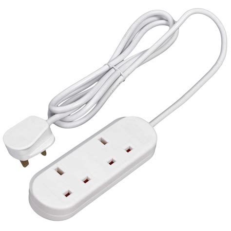 Daewoo Two Sockets Two Metres. Exstension Leads  All New Stock Fully Guaranteed Price 5.90 Each Euro