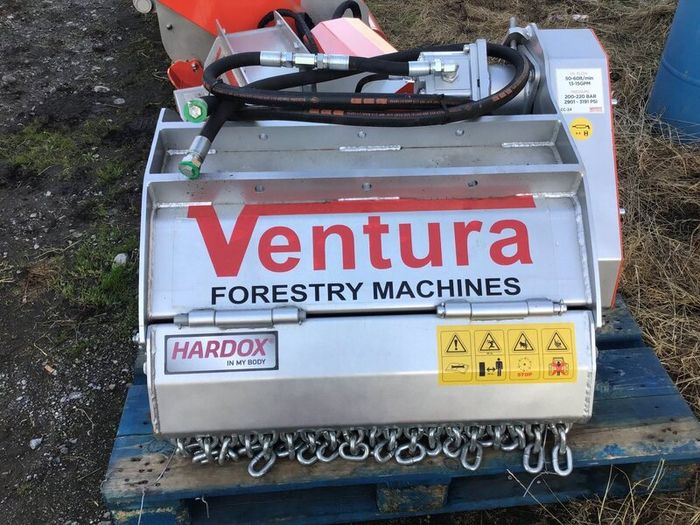 Heavy duty mulchers  ploughing row 13 st 240