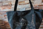 Black Paris Holiday Bag