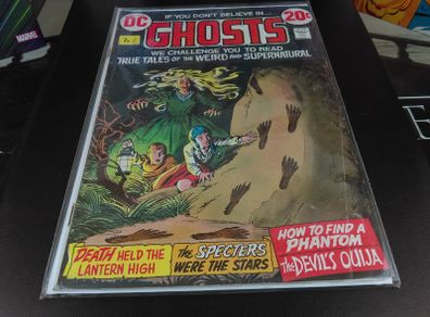 Ghosts ! Issue #17 ! Broze Age Horror Comic from 1973 ! First printing ! by DC Comics !