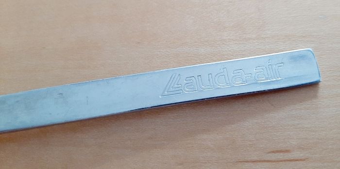 Lauda Air in-flight teaspoon