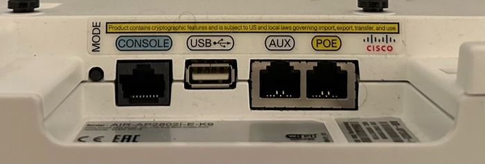Cisco AIR-AP2802I-E-K9 - multifunctional Wi-Fi access point. Can be used in FlexConnect mode without controller. Used but in a very good condition.