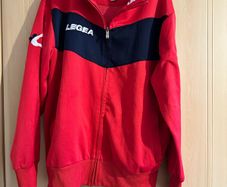 LEGEA red full zip medium